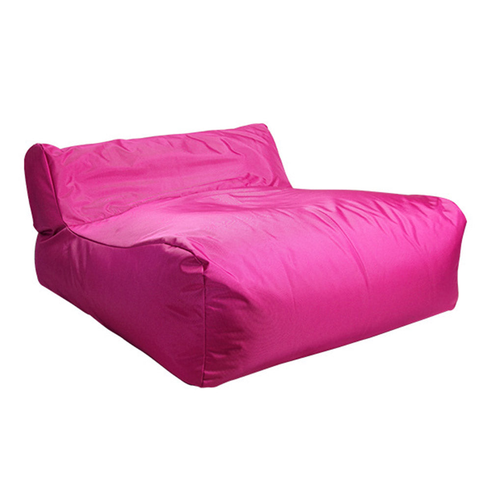 Sploosh Alfresco (Relax) – outdoor bean bag recliner (Relax Series) in candy pink - double