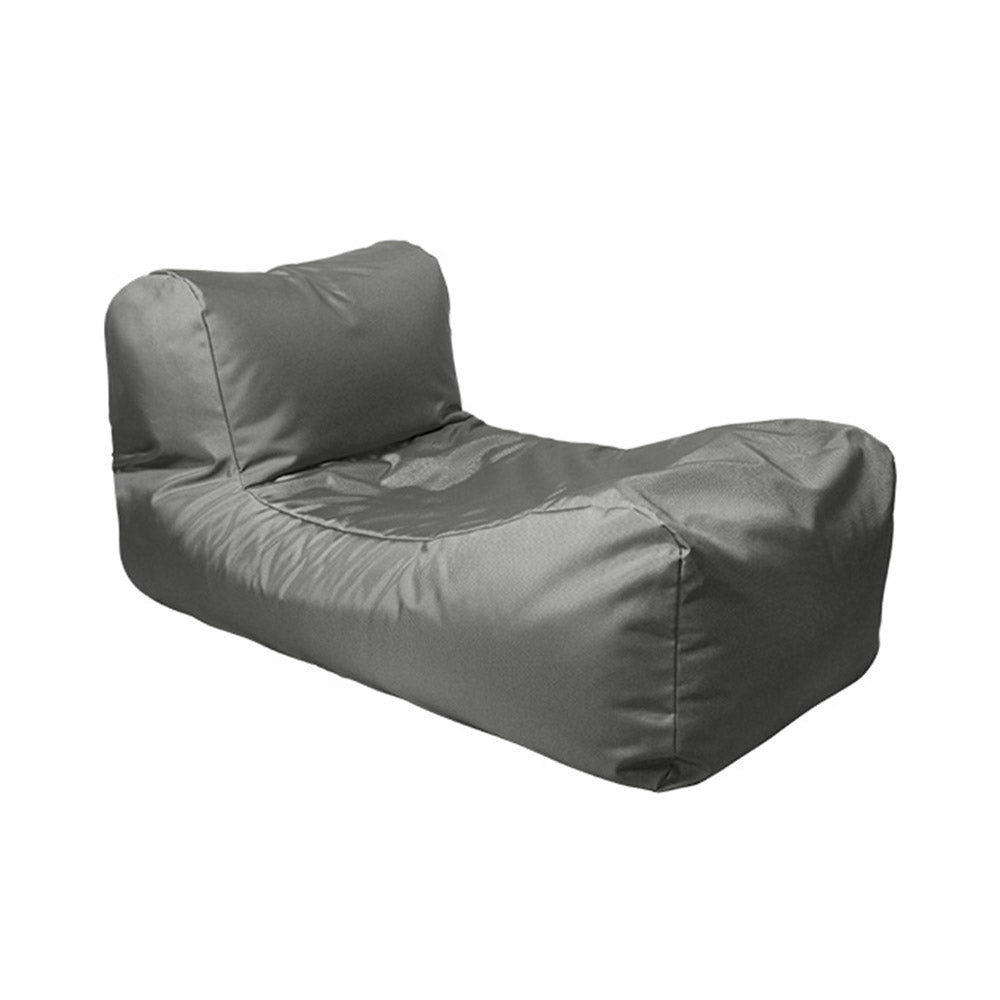 Sploosh Alfresco (Relax) – outdoor bean bag recliner (Relax Series) in ash grey - single