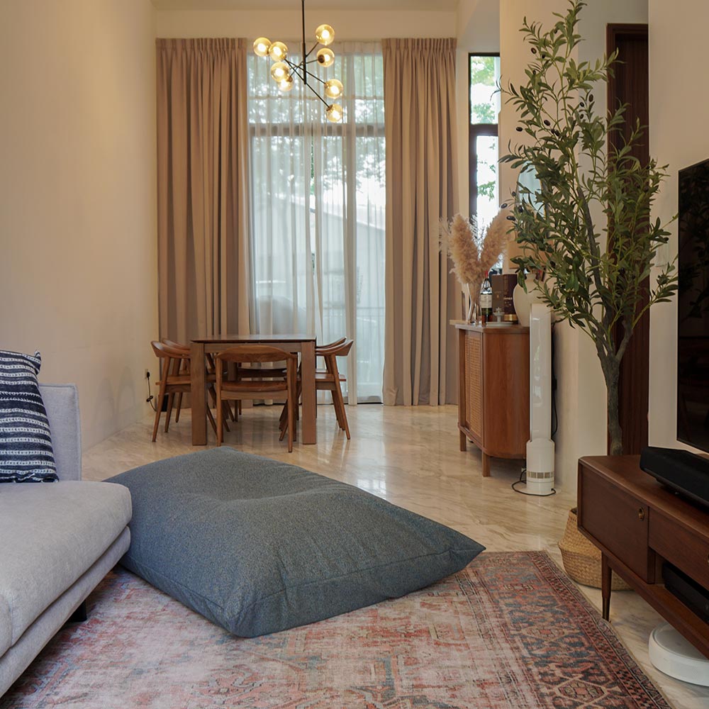 Vesuvius – Linen-Style Upholstery and Synthetic Suede Versatile Bean Bag