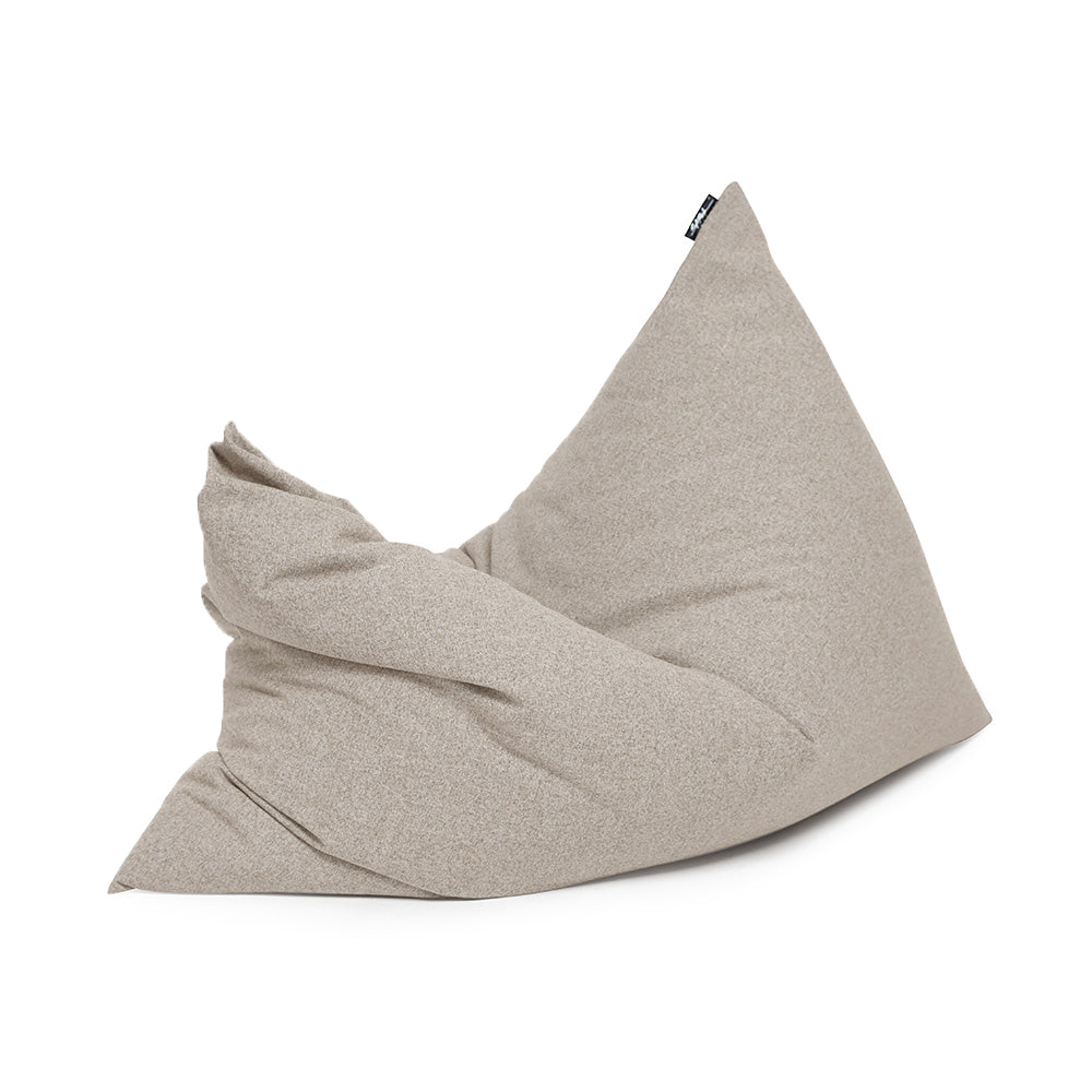 Vesuvius – Linen-Style Upholstery and Synthetic Suede Versatile Bean Bag