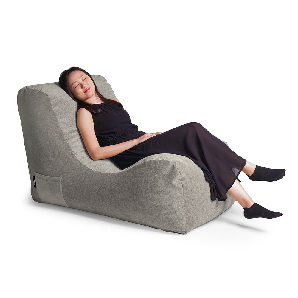 Bohemian – Pile Fabric Bean Bag Recliner