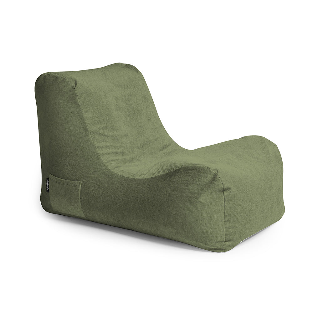 Bohemian – Pile Fabric Bean Bag Recliner