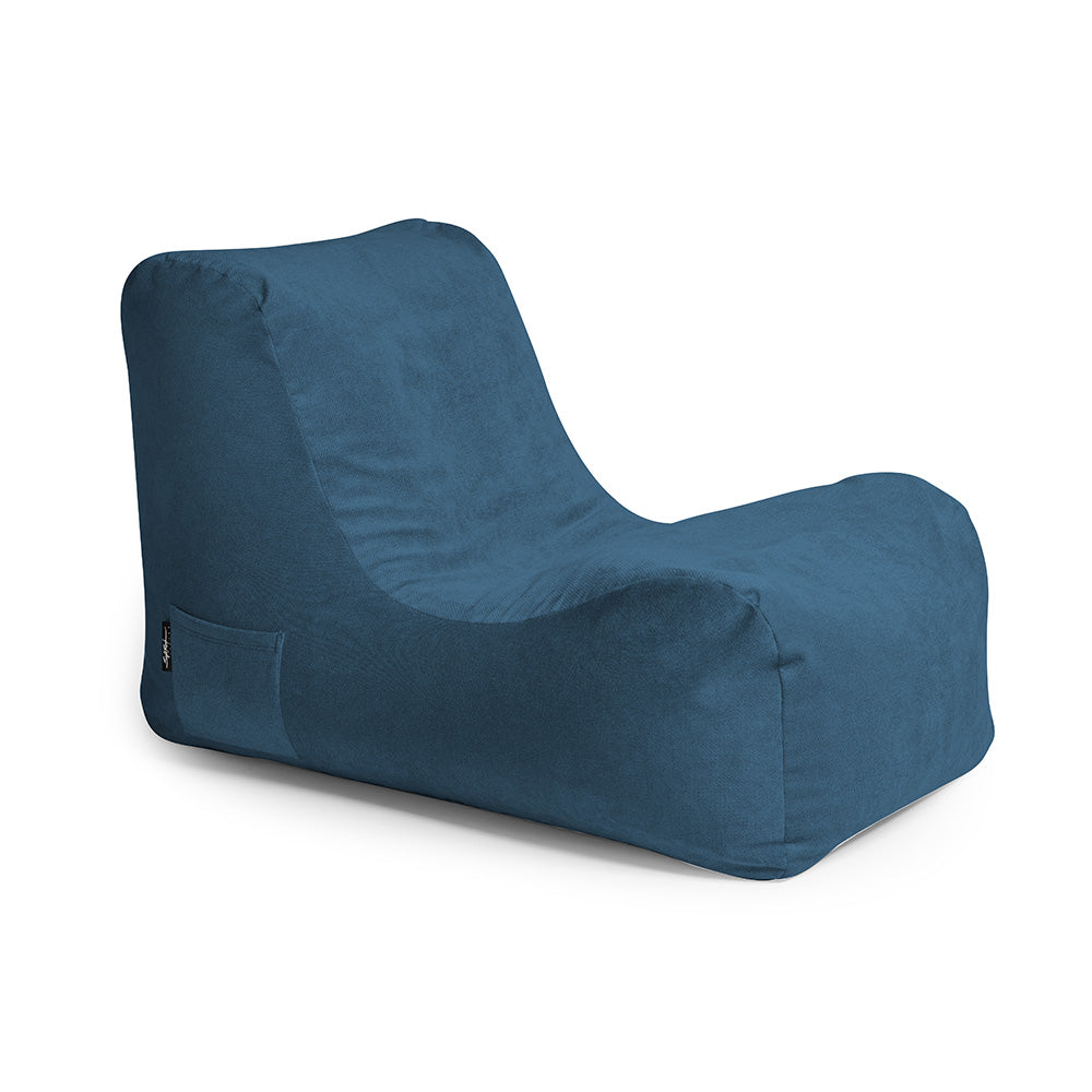 Bohemian – Pile Fabric Bean Bag Recliner