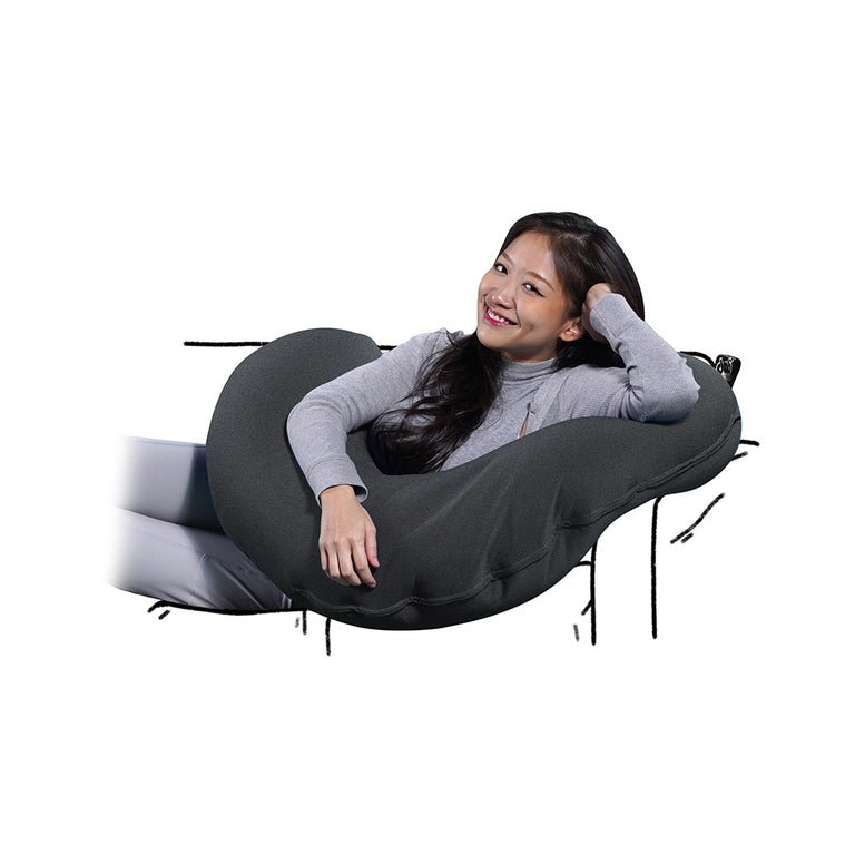 Bean bag with armrest sale