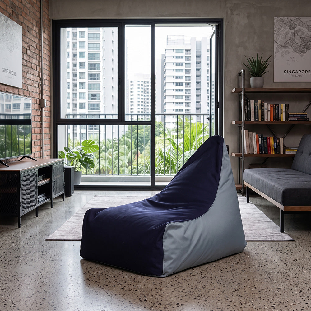 fwoomp – spandex bean bag lounger