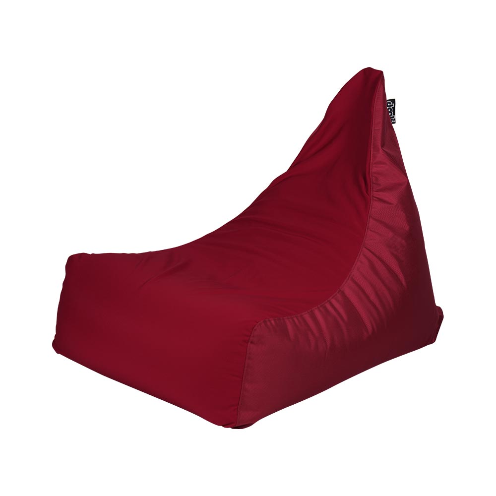 fwoomp – spandex bean bag lounger in pomegranate