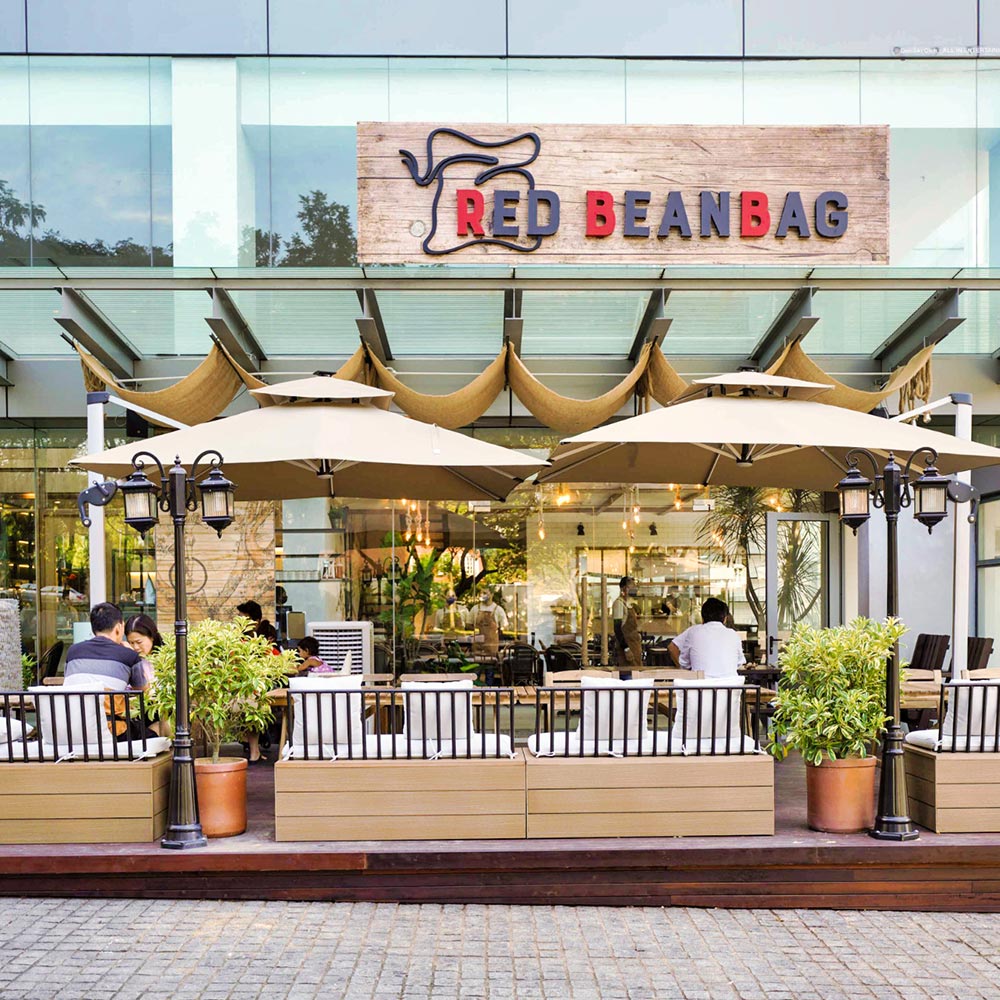 The Red Beanbag cafe in KL Malaysia