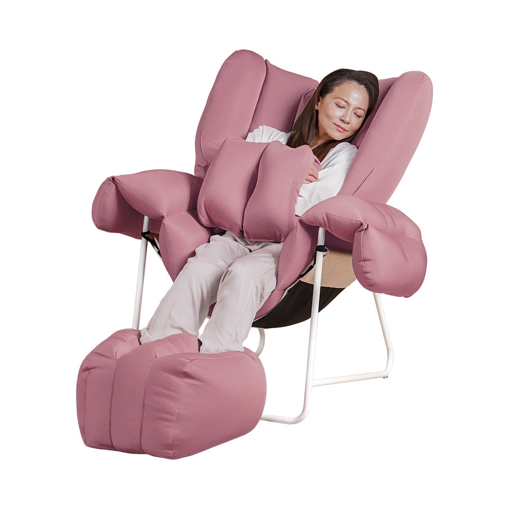 huggu Set – Chair + Footstool + Cushion