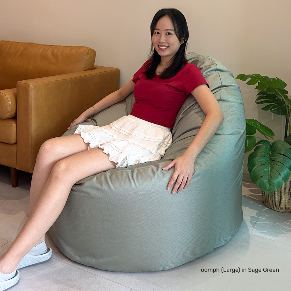 oomph – water-repellent bean bag chair