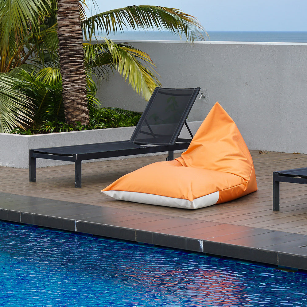 platoopat Alfresco (Relax) – outdoor bean bag lounger in apricot crush