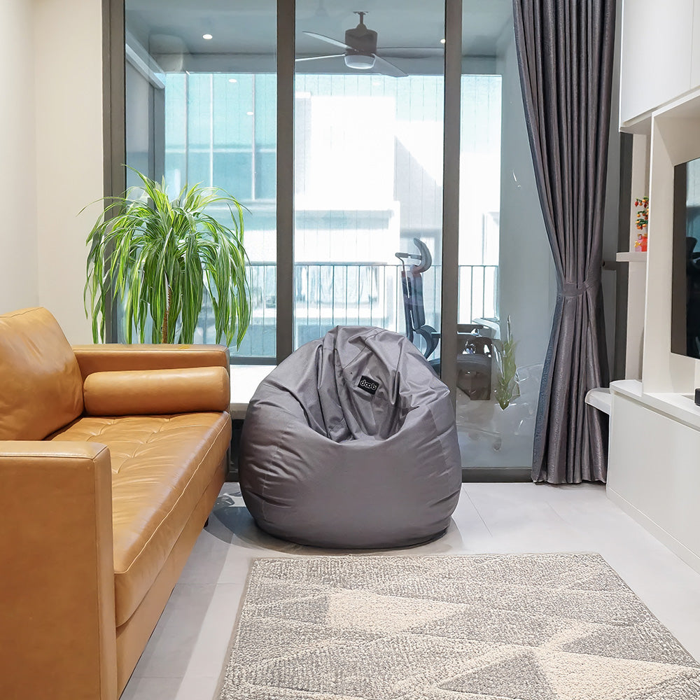 plop – teardrop-shaped water-repellent bean bag