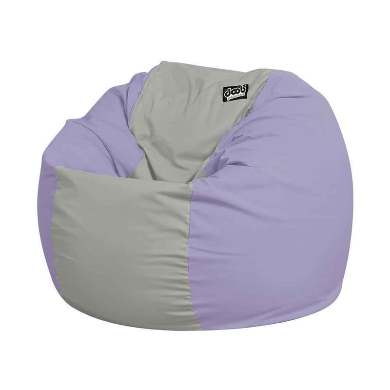 toonacan – canned-food fabric bean bag in lavender