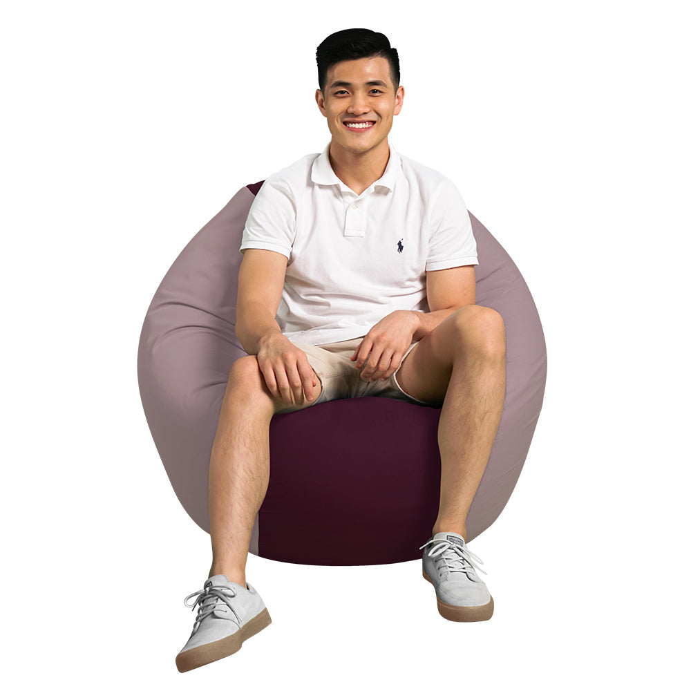 toonacan – canned-food fabric bean bag in purpulut